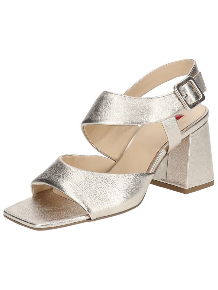 Högl Sandalen Leder High-Heel-Sandalette (braun)