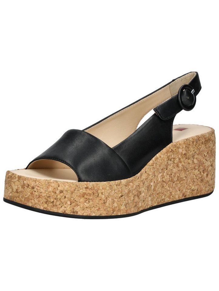 Högl Sandalen Leder Keilsandalette