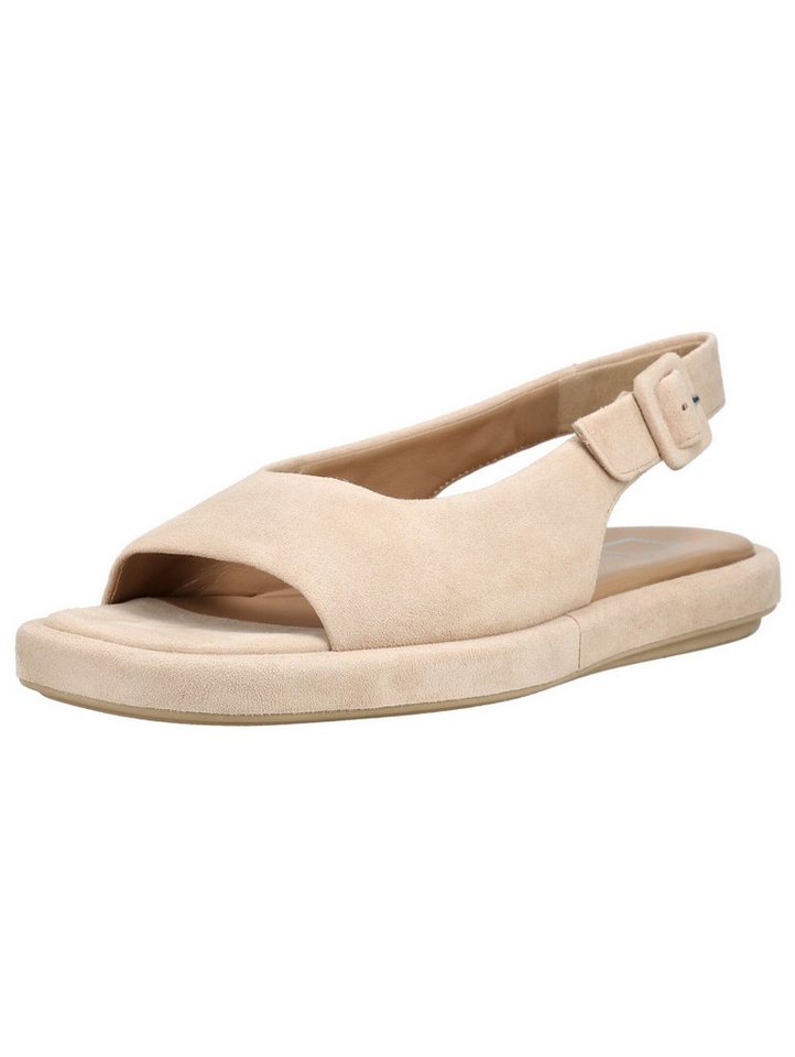 Högl Sandalen Veloursleder Riemchensandale (beige)