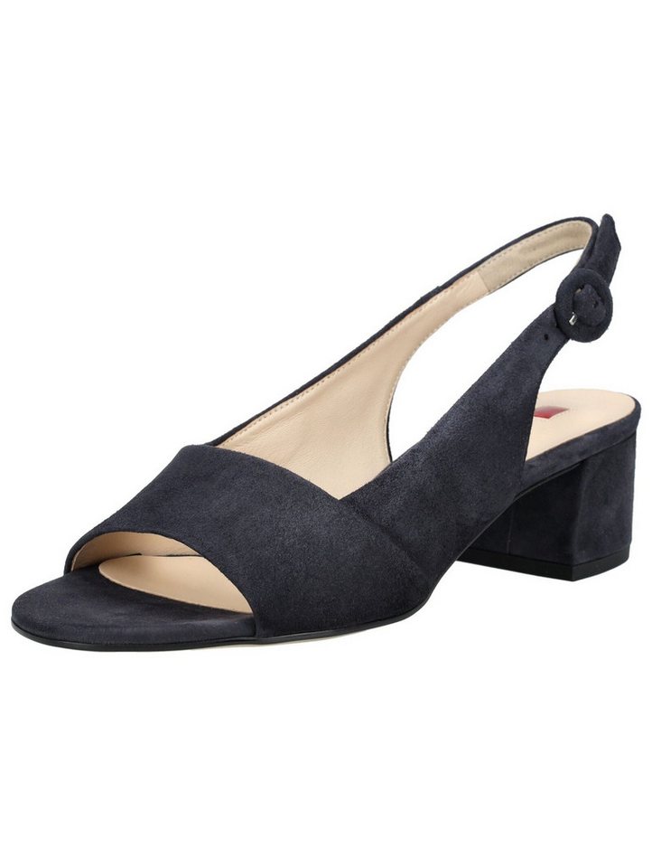 Högl Sandalen Veloursleder Riemchensandale (blau)