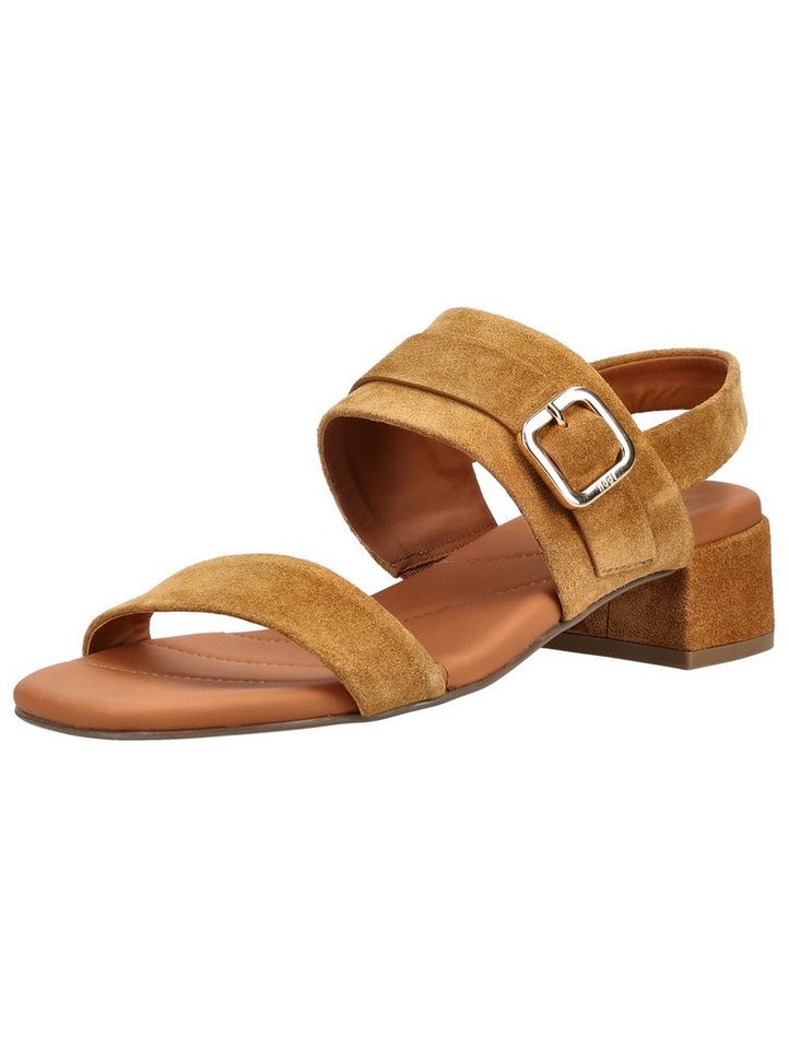 Högl Sandalen Veloursleder Riemchensandale (braun)