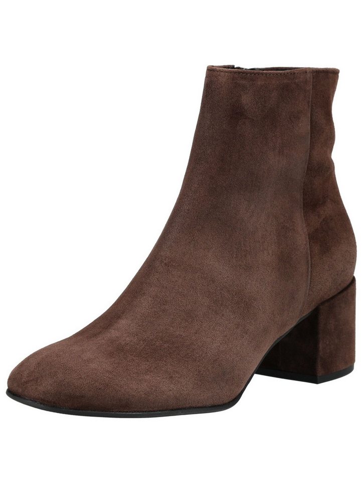 Högl Stiefelette Veloursleder Stiefelette (braun)