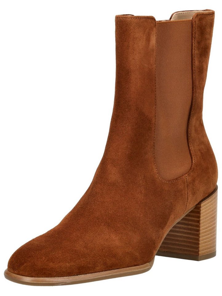 Högl Stiefelette Veloursleder Stiefelette (braun)
