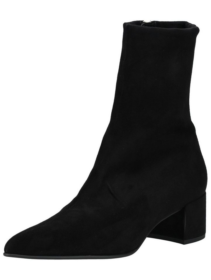 Högl Stiefelette Veloursleder Stiefelette (schwarz)