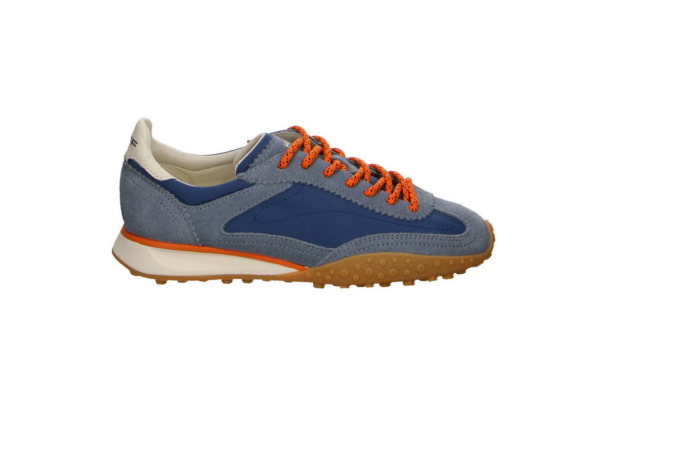 Hoff Bridge Mkii Blue Velour Schnürschuhe blau Schnürschuh
