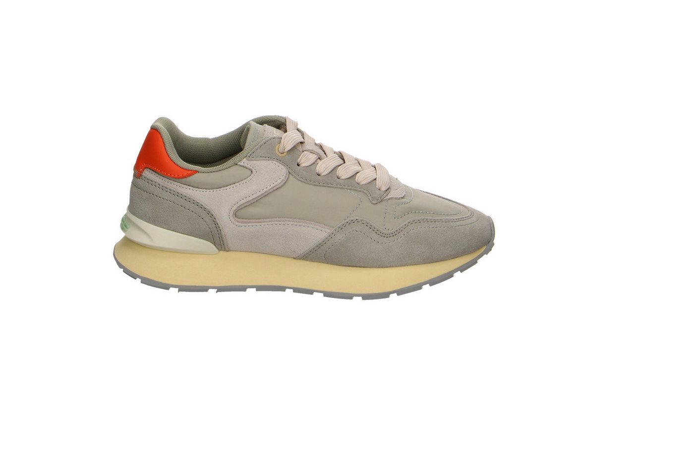 Hoff City Retro Sage Velour Schnürschuhe grün Schnürschuh
