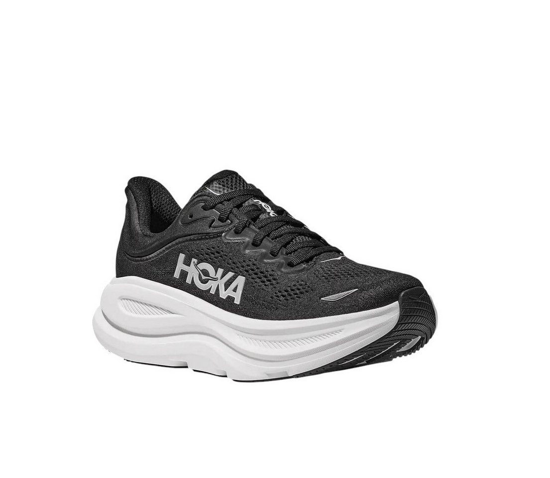 Hoka One One Bondi 9 (Dämpfung) schwarz/weiss Herren Laufschuh