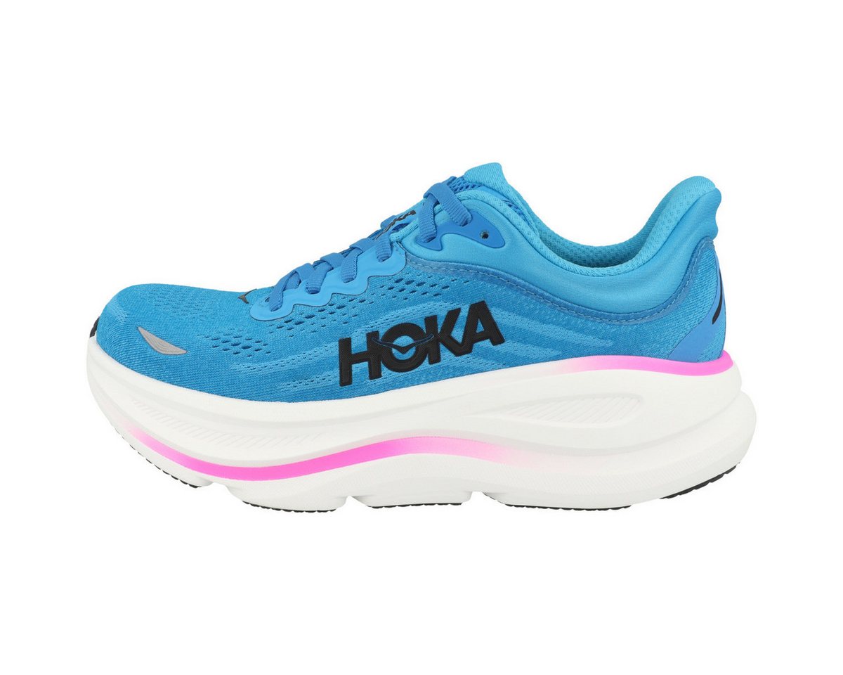 Hoka One One Bondi 9 Damen Laufschuh Sneaker, Turnschuhe, Sportschuhe, Running, Joggingschuhe (blau)