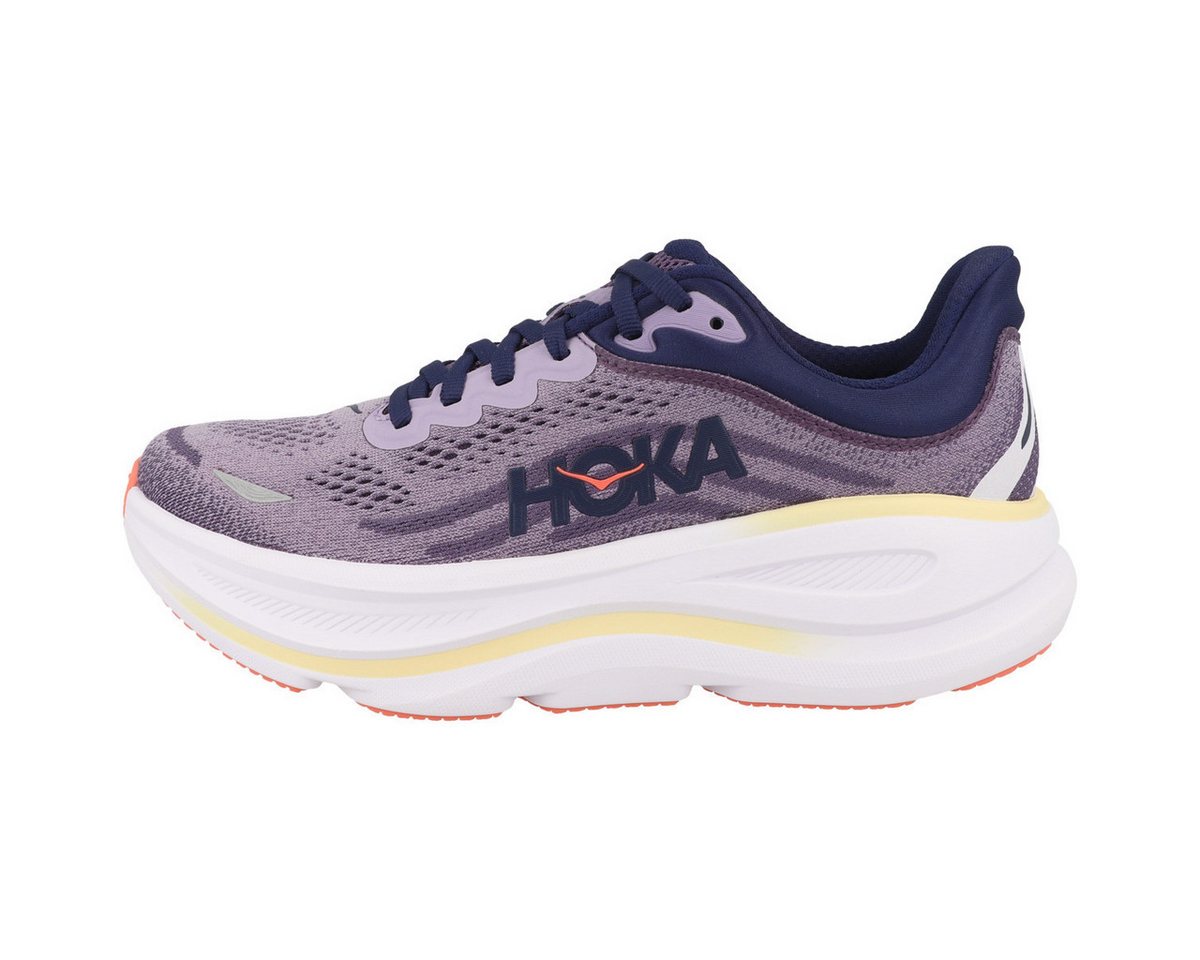Hoka One One Bondi 9 Damen Laufschuh Sneaker, Turnschuhe, Sportschuhe, Running, Joggingschuhe (lila)