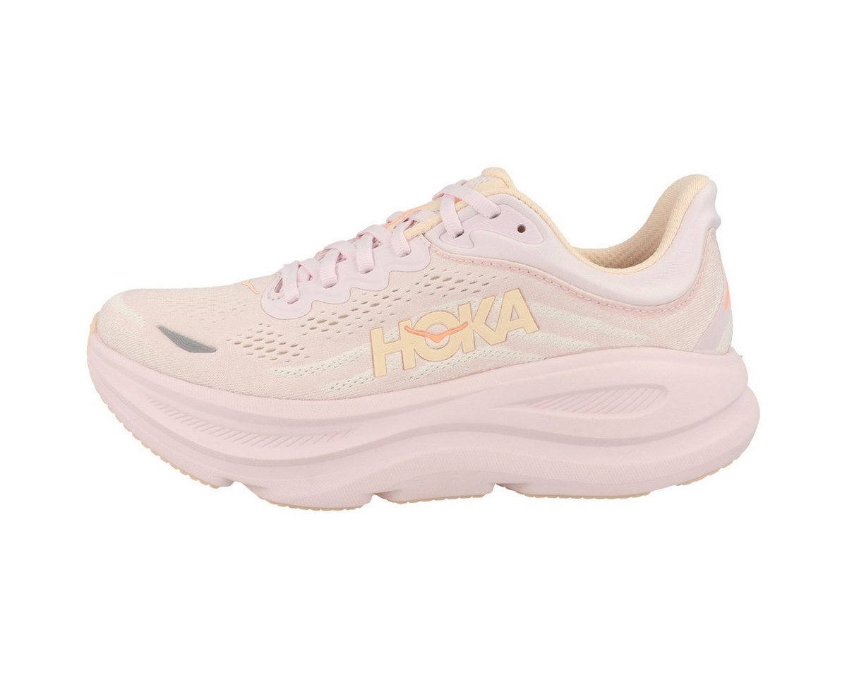 Hoka One One Bondi 9 Damen Laufschuh Sneaker, Turnschuhe, Sportschuhe, Running, Joggingschuhe (rosa)