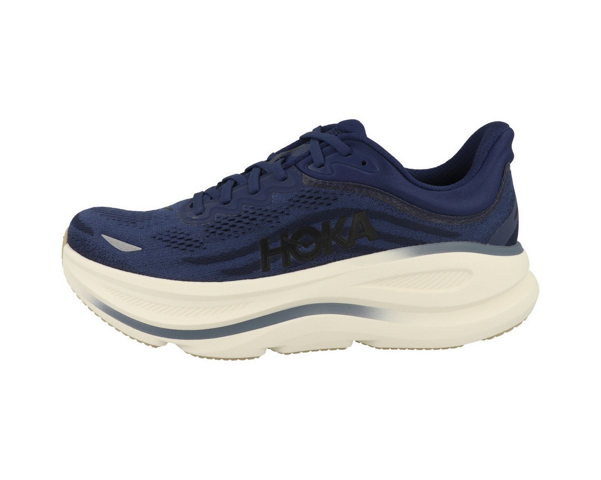 Hoka One One Bondi 9 Herren Laufschuh Sneaker, Turnschuhe, Sportschuhe, Running, Joggingschuhe (blau)