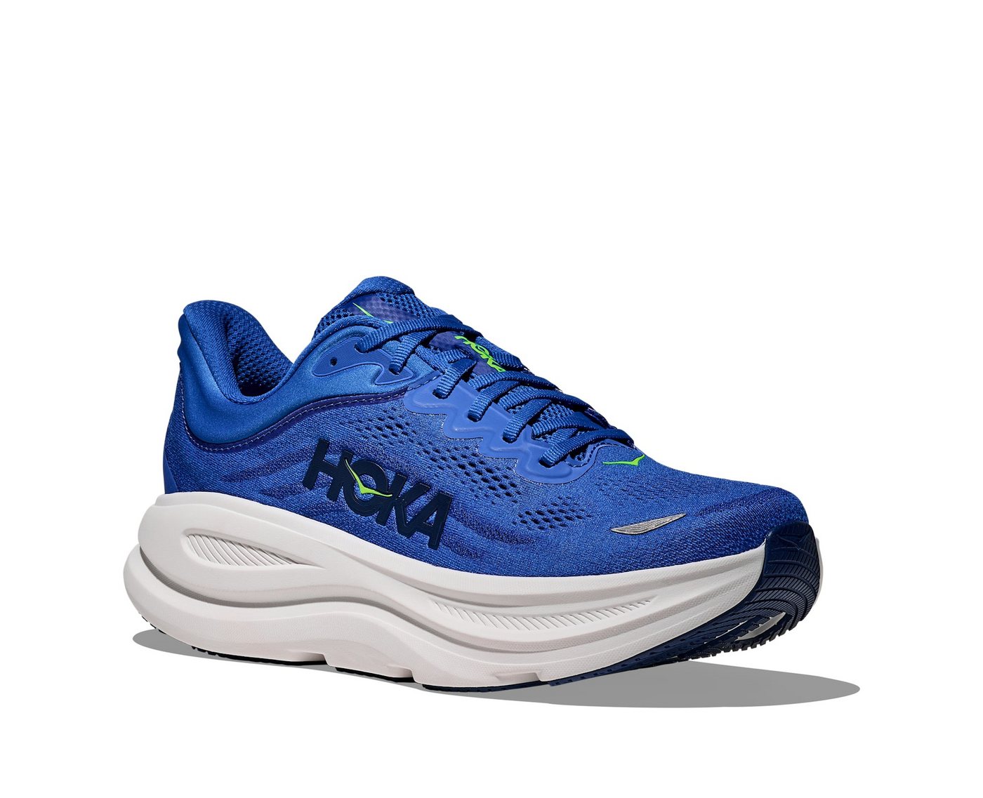 Hoka One One BONDI 9 Laufschuh für mehr Dämpfung (blau)