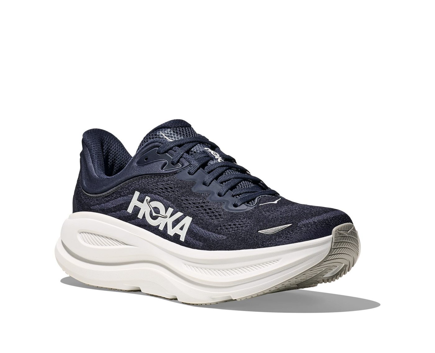 Hoka One One BONDI 9 Laufschuh für mehr Dämpfung (blau/weiß)