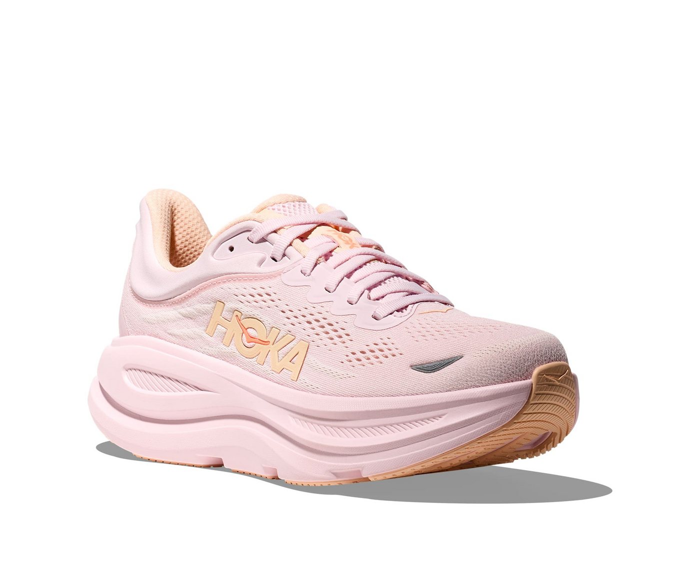 Hoka One One BONDI 9 Laufschuh für mehr Dämpfung (lila/rosa)
