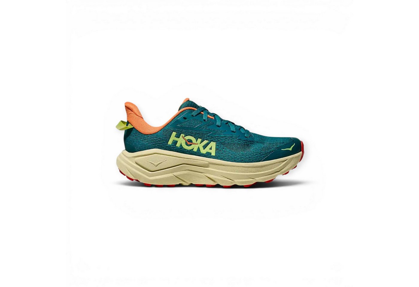 Hoka One One Challenger 8 tealgrün/beige/orange Damen Laufschuh