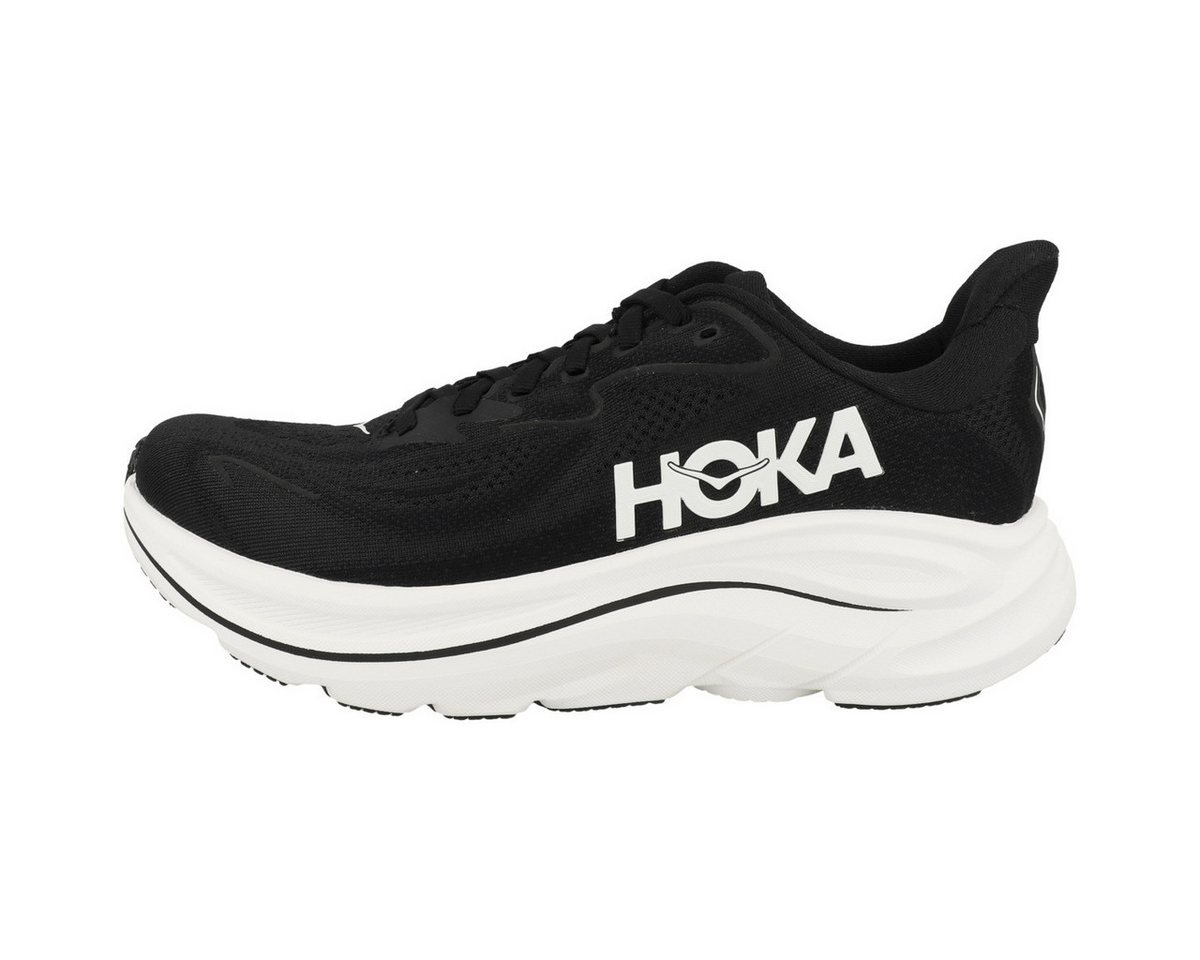Hoka One One Clifton 10 Damen Laufschuh Sneaker, Turnschuhe, Sportschuhe, Running, Joggingschuhe (schwarz)