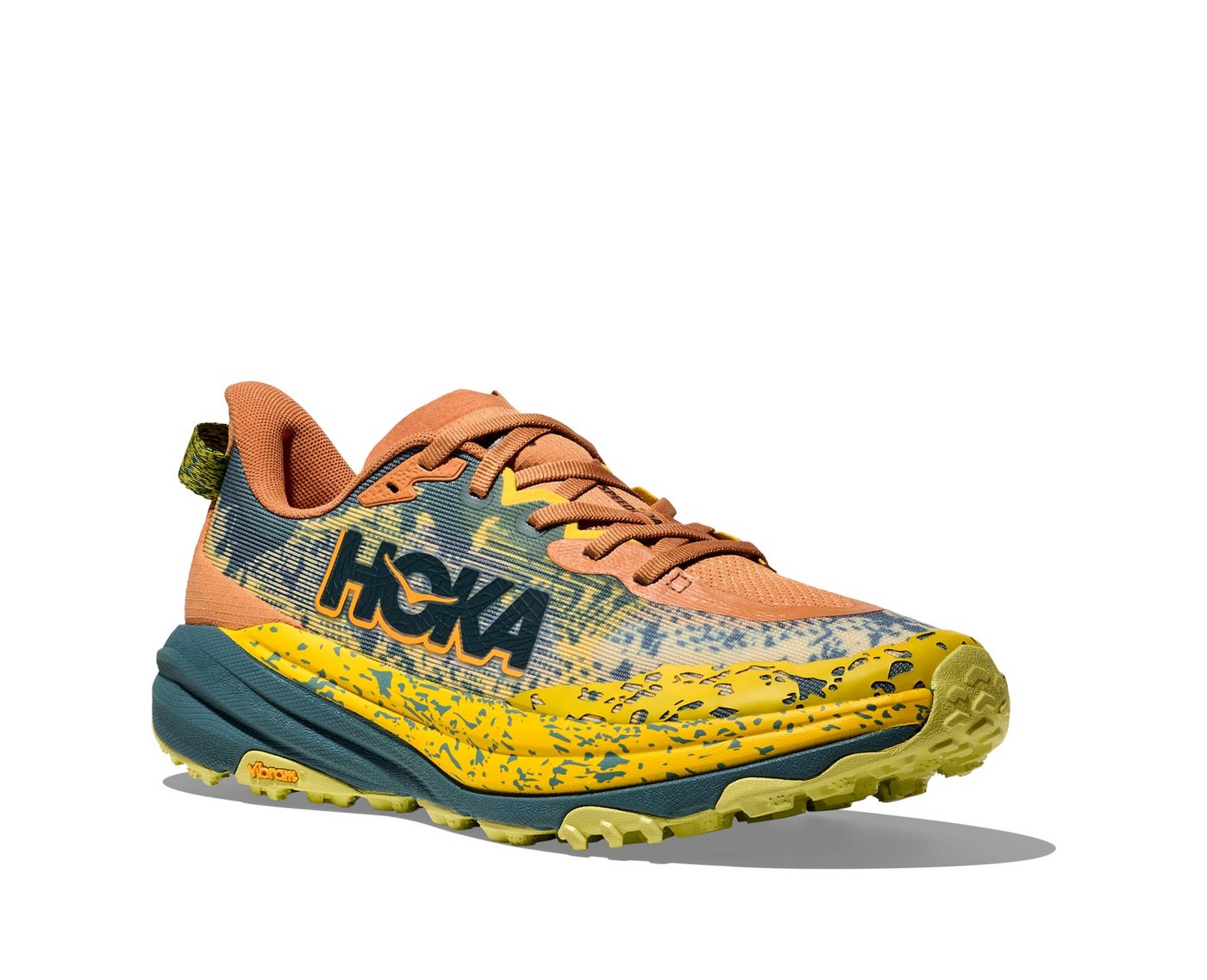 Hoka One One SPEEDGOAT 6 Trailrunningschuh Trail-Running (TERRA COTTA / MOUNTAIN FOG)