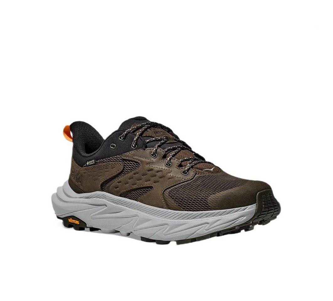 Hoka One One Wanderschuhe Anacapa 2 Low GTX (Nubukleder, wasserdicht) braun Herren Laufschuh