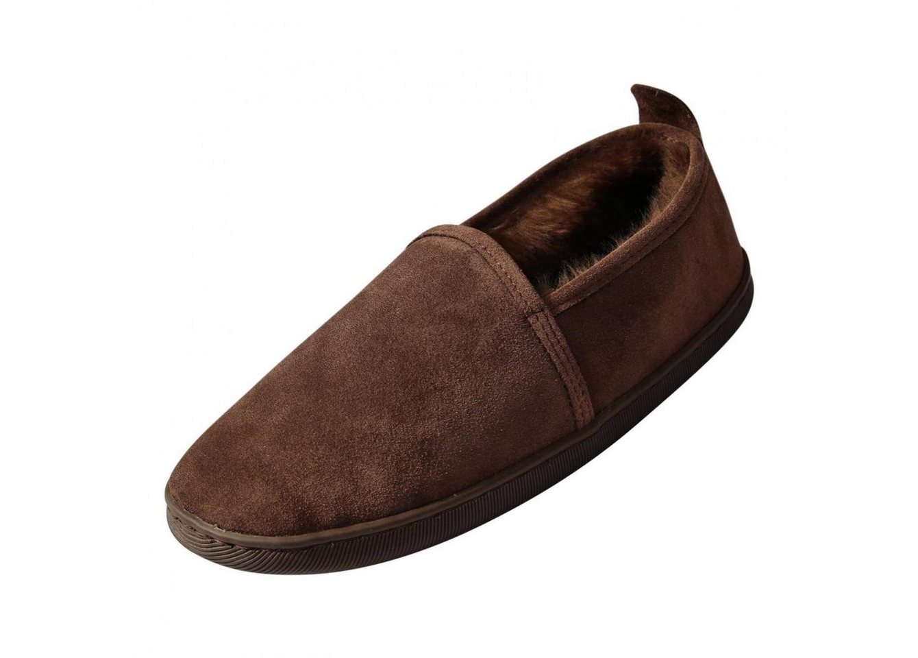 Hollert Hausschuh Unisex Hüttenschuhe Hubert gefüttert Echtleder Merino Schaffell