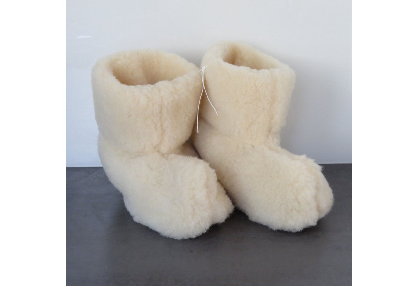 Holzprodukte Hüttenschuhe Hausschuhe Hüttenschuh Schaffell Lammfell Pantoffeln NEU Plüsch Hausschuhe