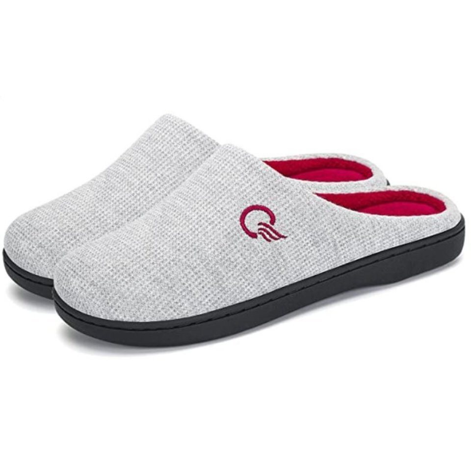 Home & Joy London Hausschuh (mit Memory-Foam Fußbett weich & warm gefüttert, bequem, rutschfest) Pantoffeln Latschen Schlappen Slipper Pantoletten Winter Fell-Imitat