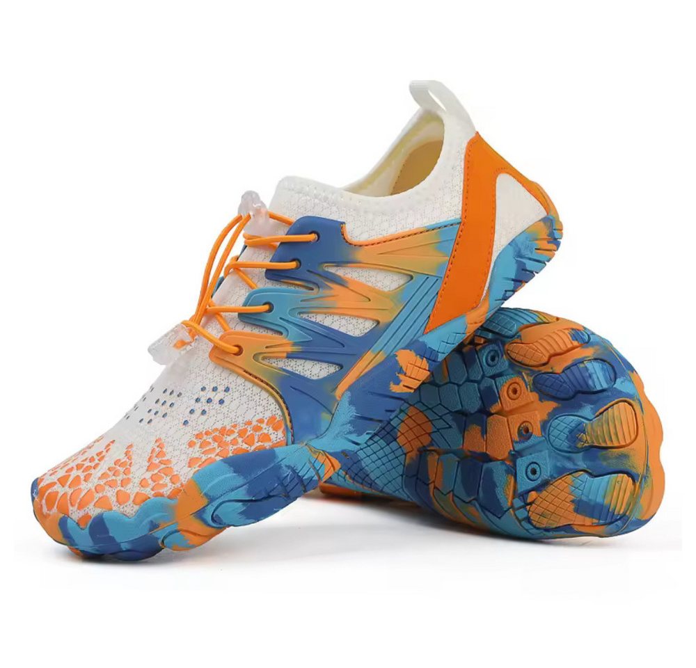Home & Joy Sommer Barfuß - Badeschuh (3mm Sohlenstärke, Nullabsatz, bequem, leicht, atmungsaktiv, rutschfest) Barfuß-Schuhe Wasserschuhe Surfschuhe Schwimmschuhe Wasser-Sport
