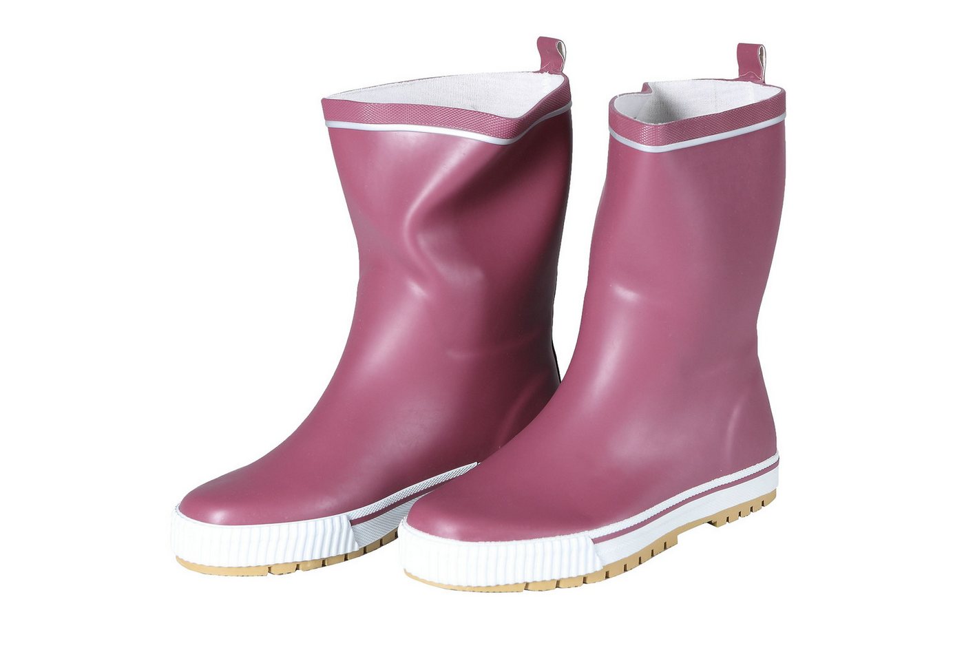 Home4Living Damen Gummistiefel Blau/Flieder – Wasserdichte Regenstiefel Gummistiefel (2-tlg) 100% wasserdicht, robust & bequem