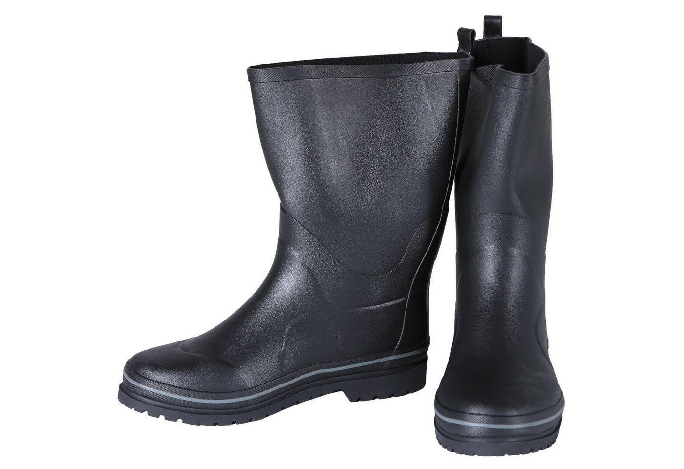 Home4Living Herren-Gummistiefel Gartenstiefel schwarz Regenstiefel Gummistiefel (2-tlg) 100% wasserdicht, robust & bequem