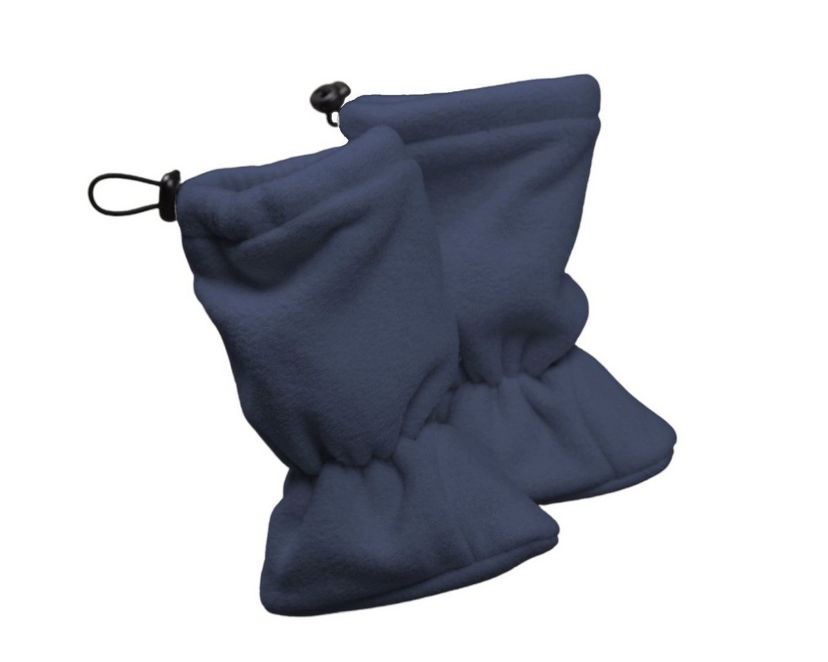 Hoppediz Fleece-Booties Babystiefel (ocean)
