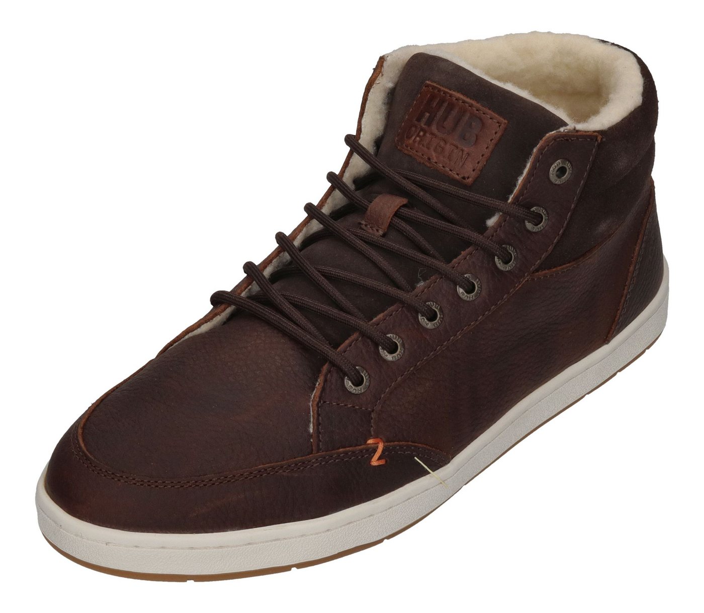 Hub Mark Sneaker dark brown