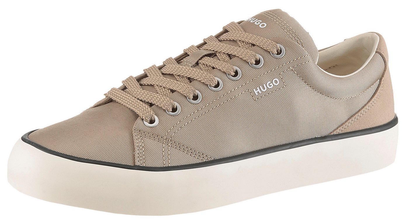 HUGO Blue B-cross Sneaker Schnürschuh, Halbschuh, Plateausneaker mit gep. Schaftrand