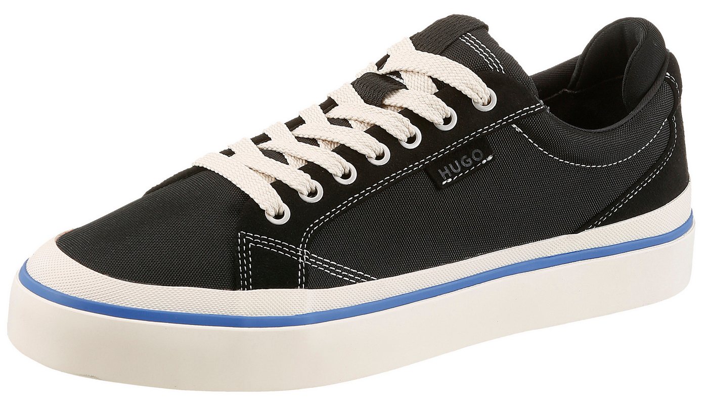 HUGO Blue Blue-x_tenn Sneaker Schnürschuh, Halbschuh, Freizeitsneaker im angesagten Skaterlook
