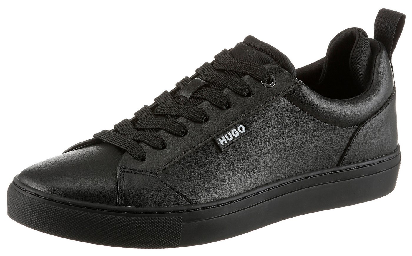 HUGO Blue Morrie_tenn Sneaker Schnürschuh, Halbschuh, Freizeitsneaker in dezentem Look