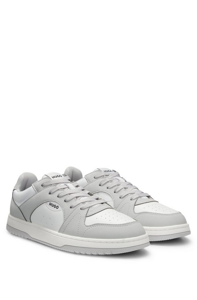 HUGO Hadrian_Tenn Sneaker Basket-Sneaker, Freizeitschuh, Halbschuh mit Schnürung