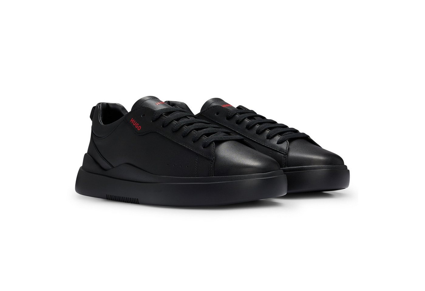 HUGO Herren Sneaker Leder Blake_Tenn_lt_N Sneaker