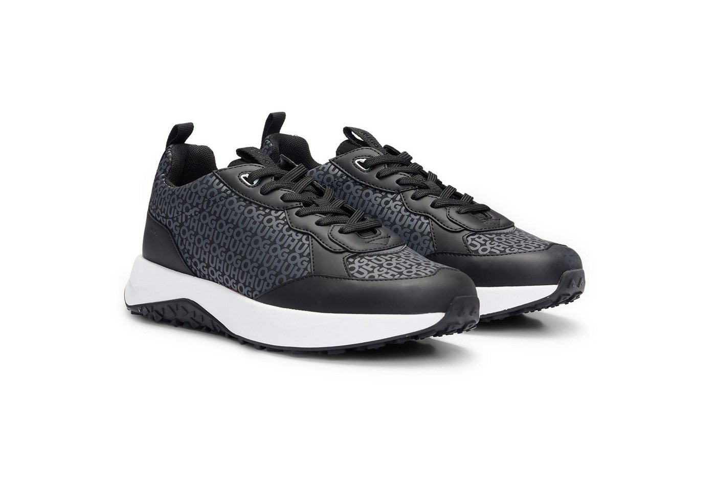 HUGO Herren Sneaker Polyester Kane Runn mono2 Sneaker