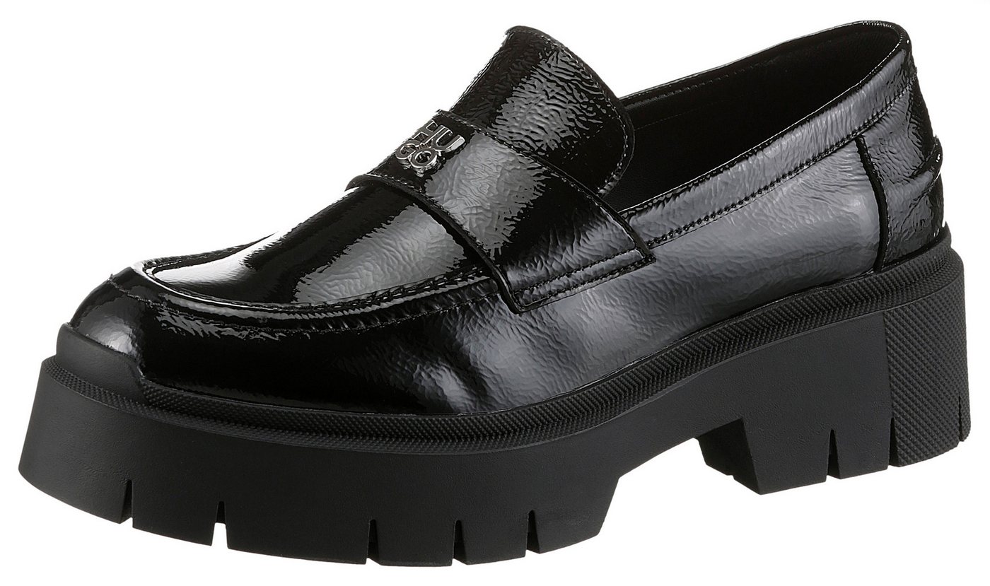 HUGO Kris Loafer, Slipper, Schlupfschuh, Halbschuh mit Profilsohle
