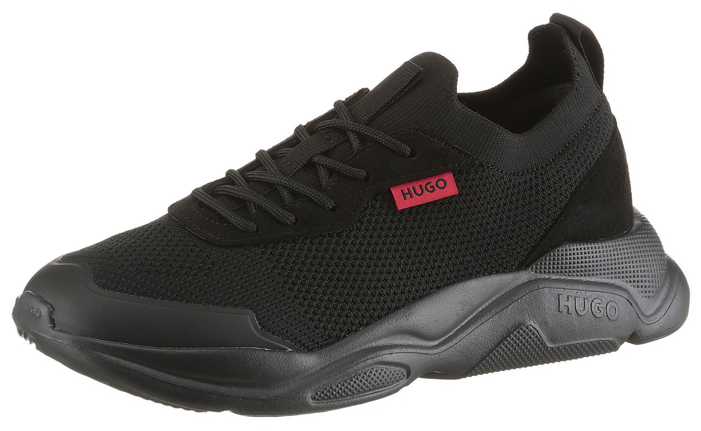 HUGO Leon_runn Sneaker Trend Runnersneaker, Schlupfschuh mit aufgesetzter Schnürung