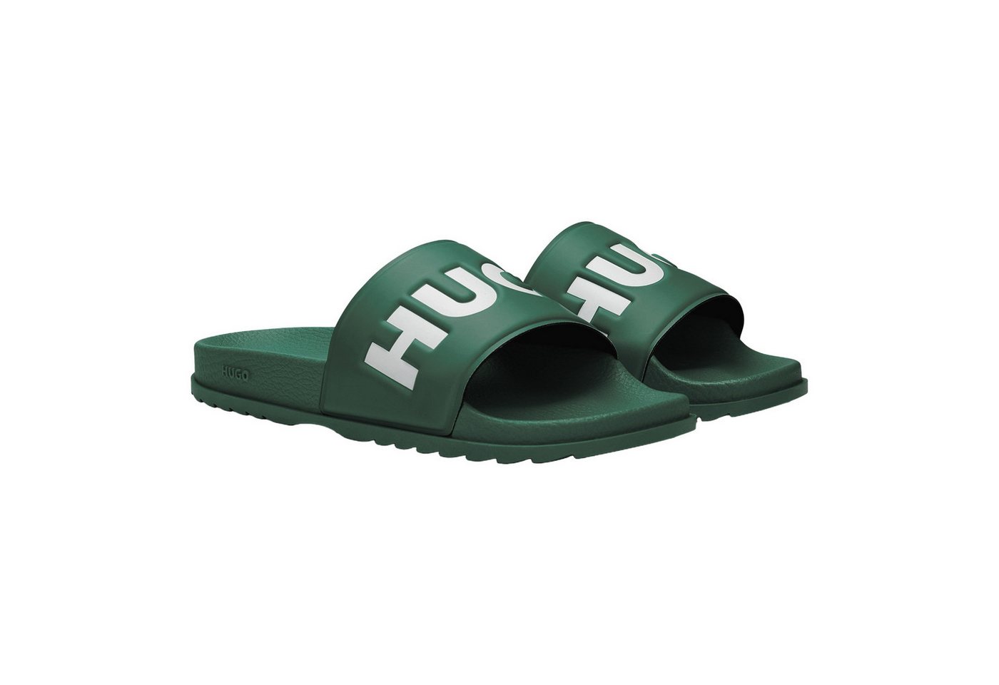 HUGO Match it Slid rblg Badepantolette mit weichem Textil im Riemen