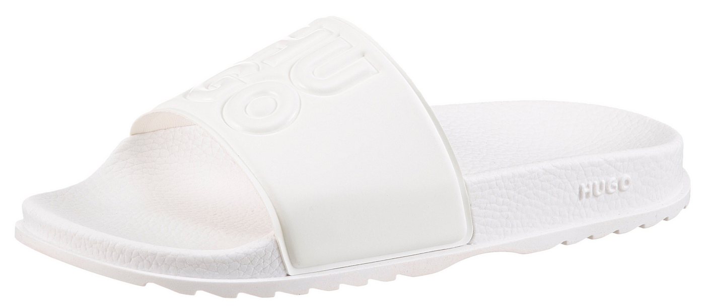 HUGO Match_it_Slid2 Badepantolette Sommerschuh, Strandschuh, Badeschuh, Pantolette mit Profilsohle