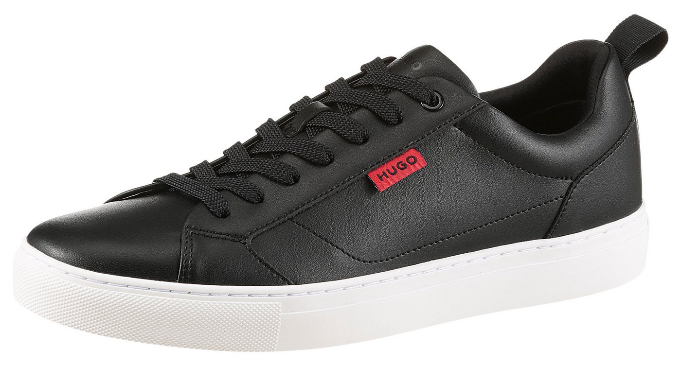 HUGO Morrie Tenn Sneaker Schnürschuh, Freizeitsneaker, Casual-Schnürer mit Label