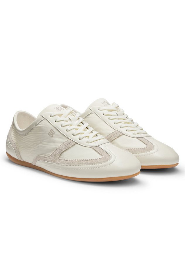 HUGO Mystie Sneaker Halbschuh, Schnürschuh, Business-Sneaker, Freizeitschuh mit Schnürung