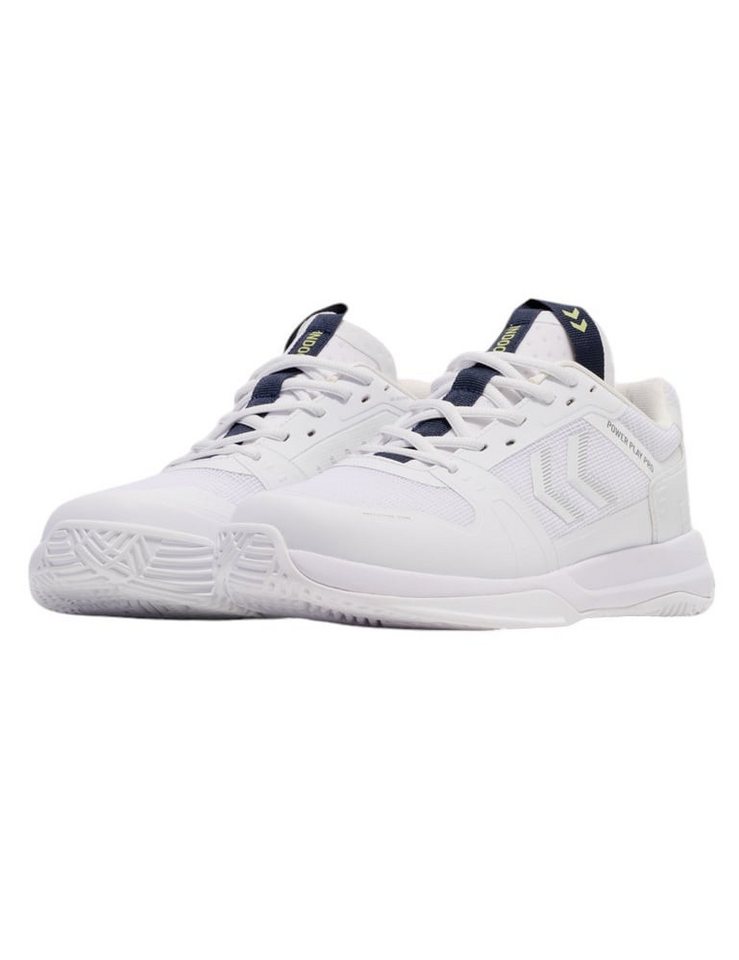 Hummel Hallen-Indoorschuhe Power Play Pro weiss Herren Badmintonschuh