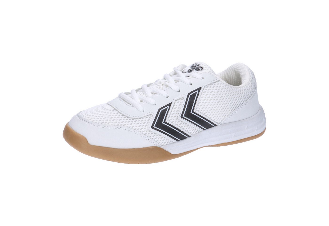 Hummel Kinder Hallenschuhe MULTIPLAY FLEX LC JR 225242 Hallenschuh (weiß/schwarz)