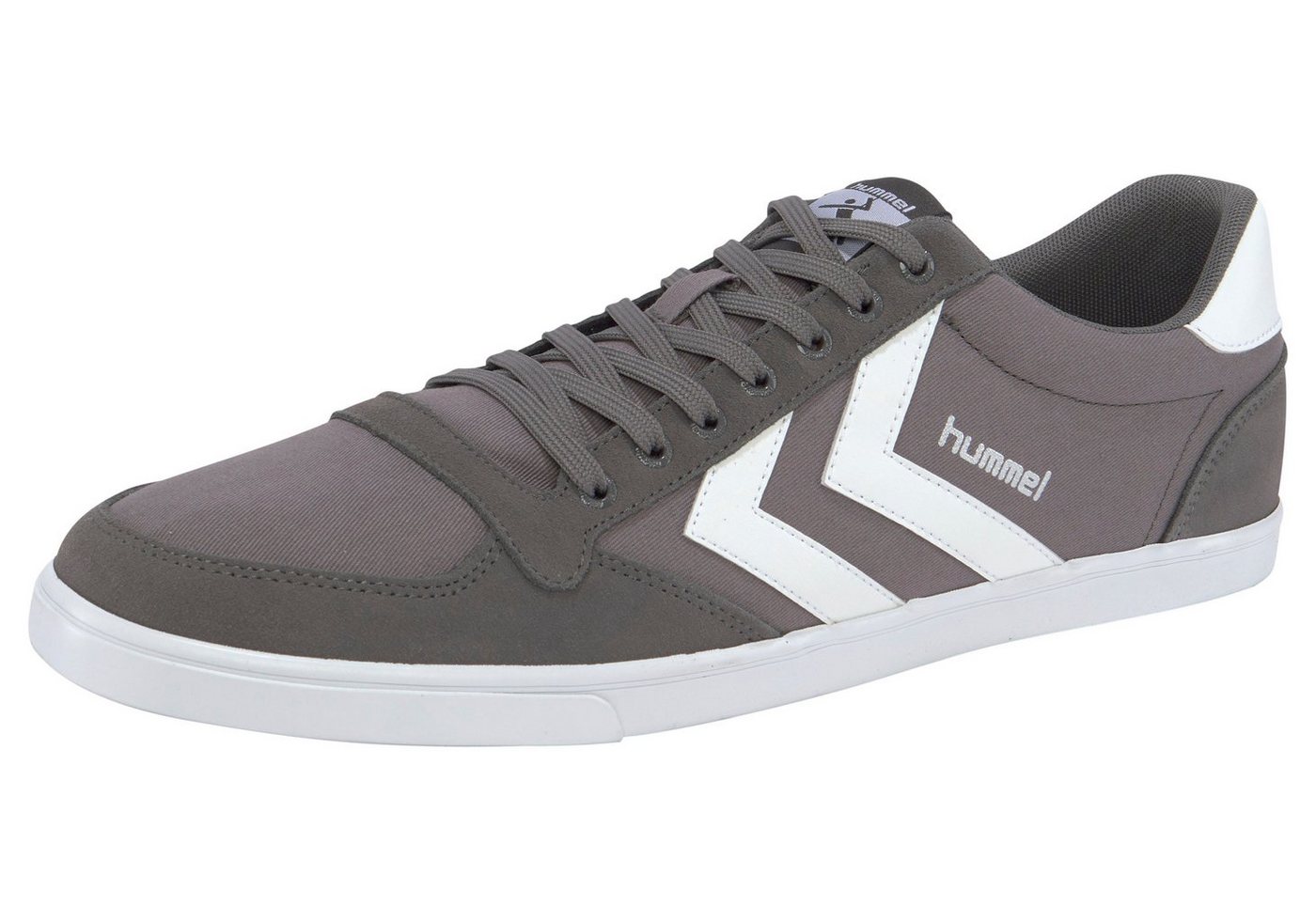 Hummel Slimmer Stadil Canvas Low Sneaker (grau)