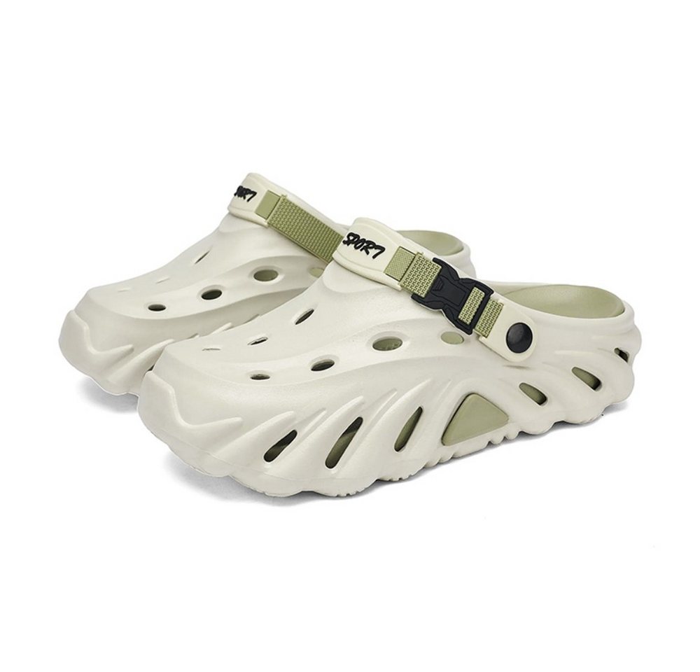 HUSK'SWARE Atmungsaktive Gartenpantoletten mit Fersenriemen Clog (Rutschfeste Sohle aus EVA-Material, Einfach zu reinigen) Weiches & flexibles EVA-Material Rutschfeste Sohle