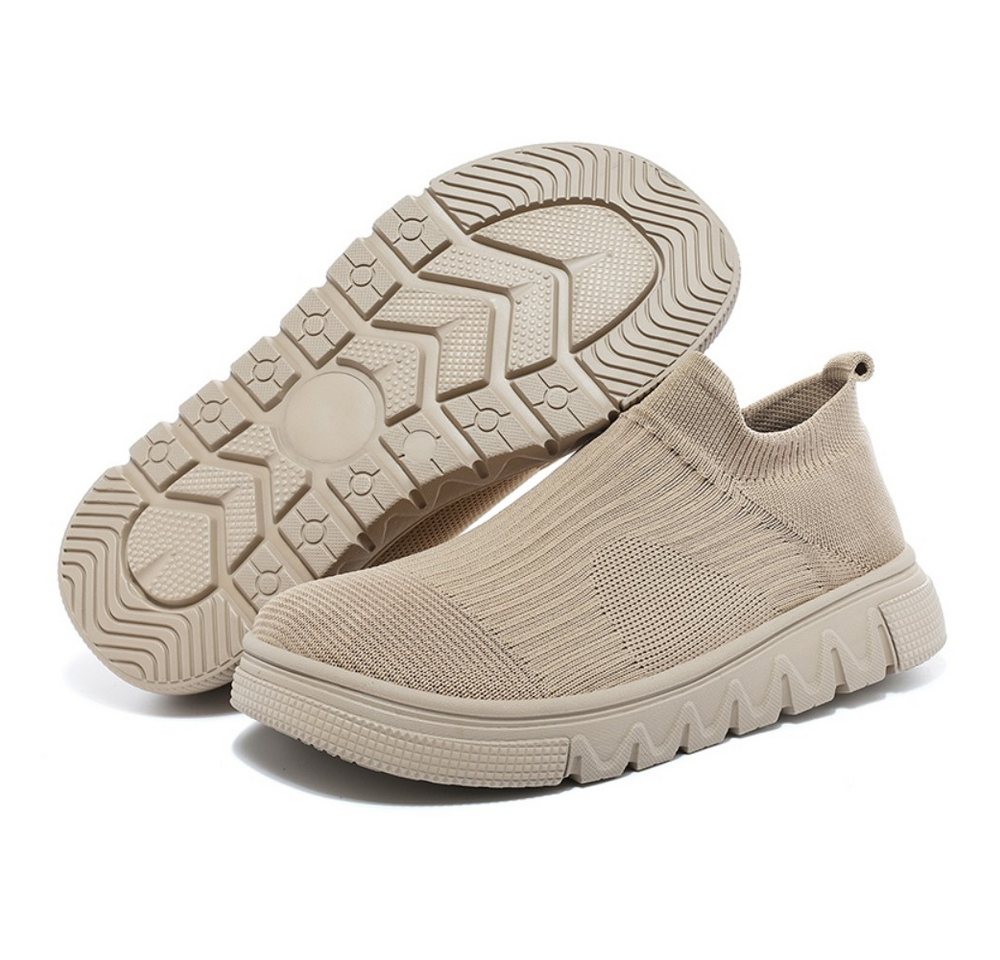 HUSK'SWARE Barfußschuh (atmungsaktive Freizeitschuhe für breite Füße) Paar-Sportschuhe mit Flyknit-Obermaterial, leichte Laufschuhe
