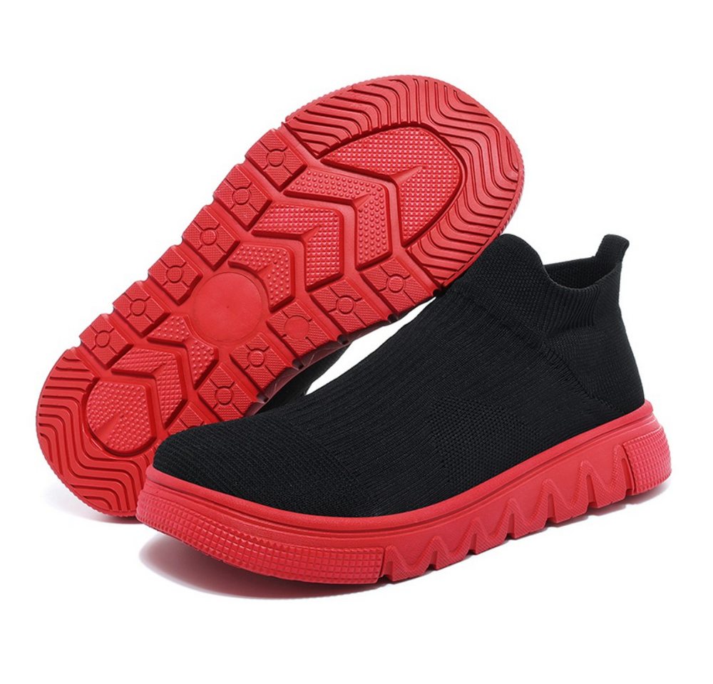 HUSK'SWARE Barfußschuh (atmungsaktive Freizeitschuhe für breite Füße) Paar-Sportschuhe mit Flyknit-Obermaterial, leichte Laufschuhe