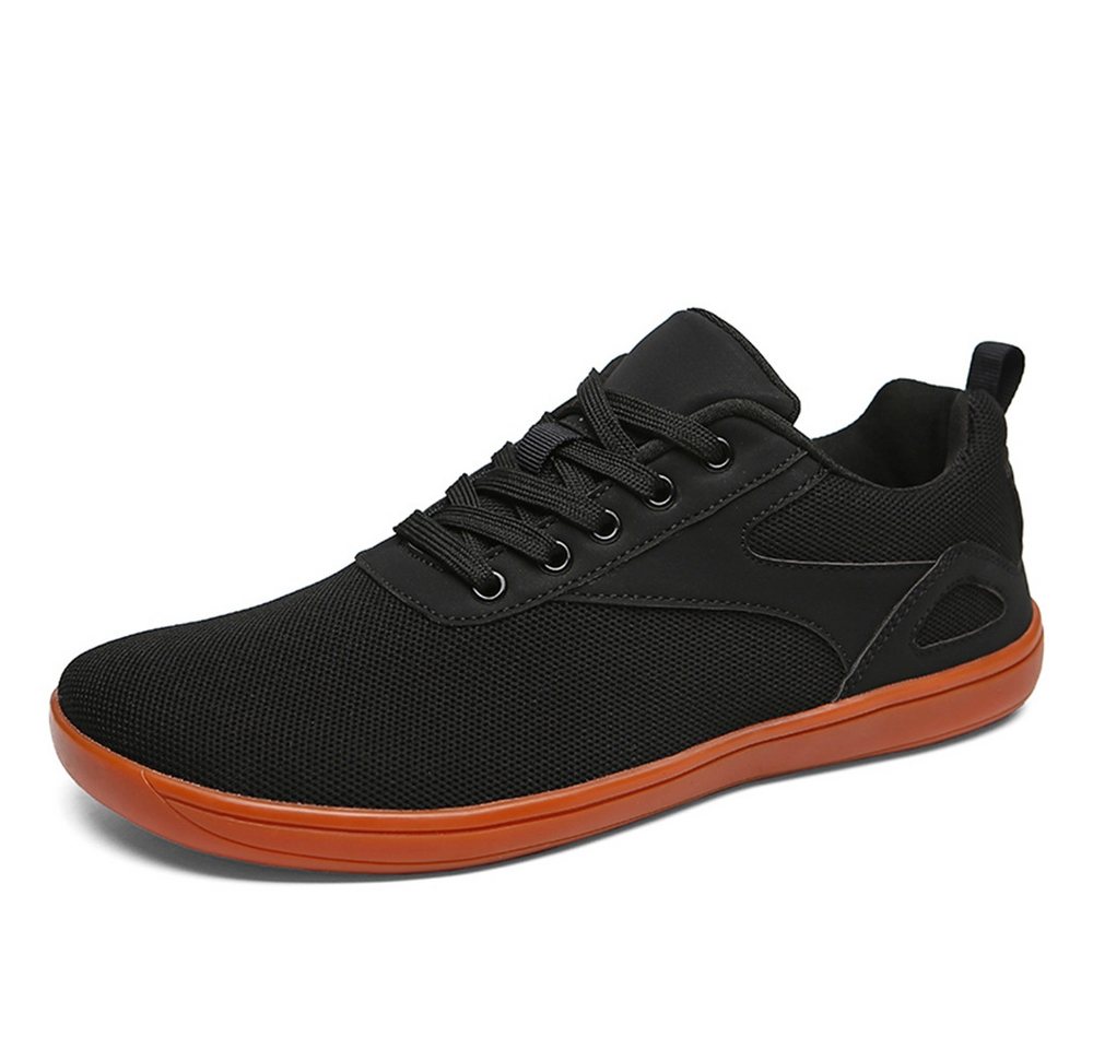 HUSK'SWARE Barfußschuh (Breite Herrenschuhe-Komfort, Dampfung& Atmungsaktivitat) Atmungsaktiv, Leicht & Stoßdämpfend, Ideal für Breite Füße