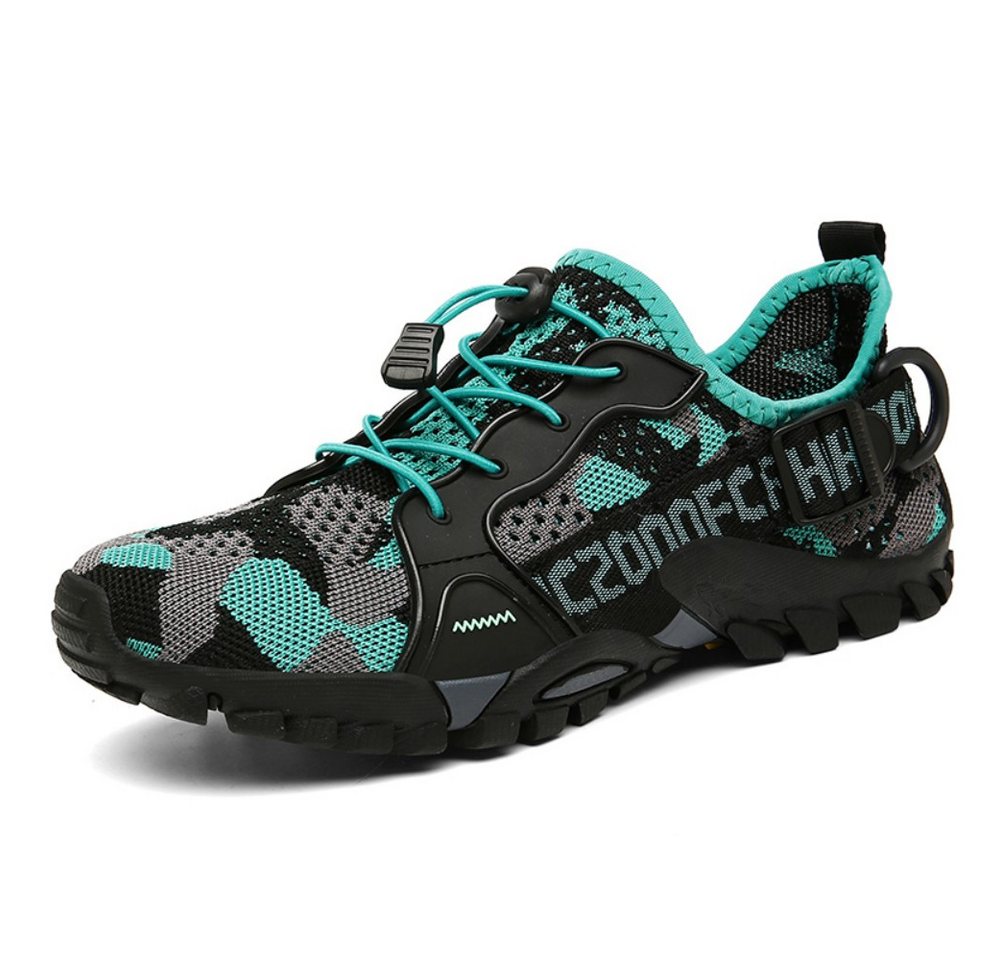 HUSK'SWARE Barfußschuh (Dämpfende, rutschfeste und verschleißfeste Outdoor-Schuhe, Bequem und atmungsaktiv, Gummisohle) Flyknit-Obermaterial